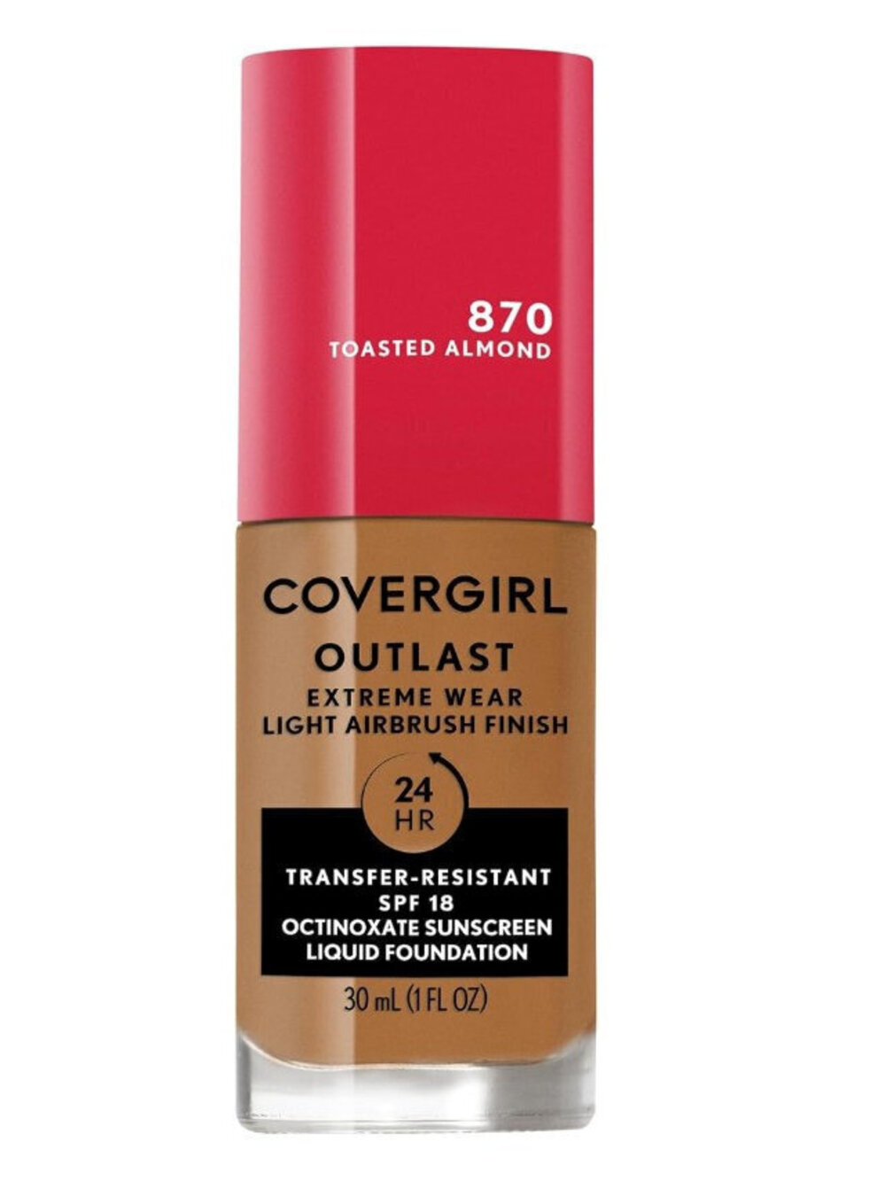 CoverGirl Outlast Extreme Wear 3-in-1 Foundation - 870 Toasted Almond